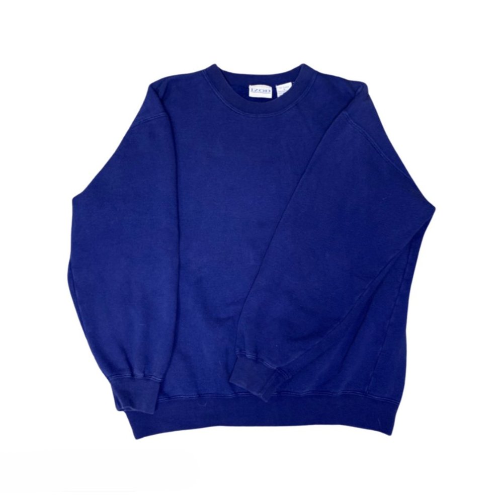Navy blue Izod crew neck, Size S
